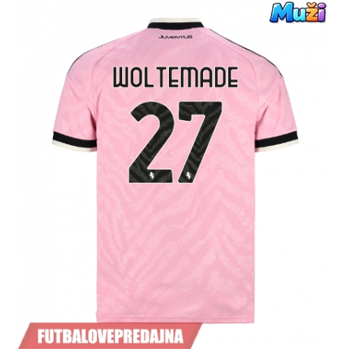 Lacne Muži Futbalové dres Juventus Nick Woltemade #27 2026-27 Krátky Rukáv - Preč